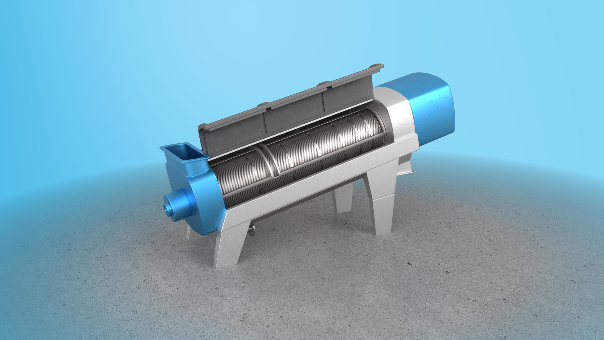 Screw Presses For Sludge Dewatering